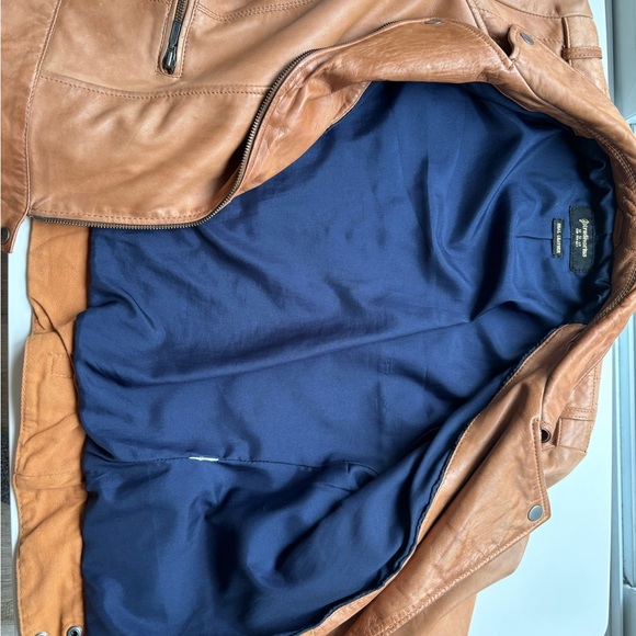 Stradivarious Real Leather Jacket - Picture 7 of 13